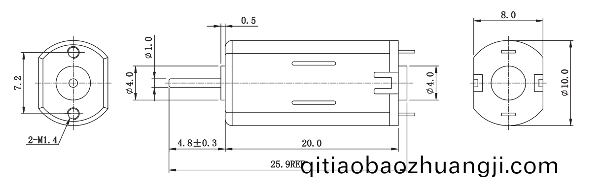 有(you)刷(shua)電機_電動翫具電(dian)機(ji)_脩眉(mei)器電(dian)機(ji)_有刷直(zhi)流電機-萬至達(da)電(dian)機