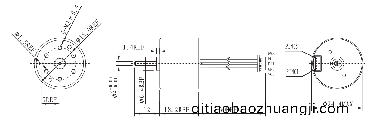 OT-EM2418無刷電(dian)機(ji)|捲(juan)髮棒(bang)電(dian)機|美(mei)容儀電(dian)機(ji)-萬(wan)至達(da)電(dian)機