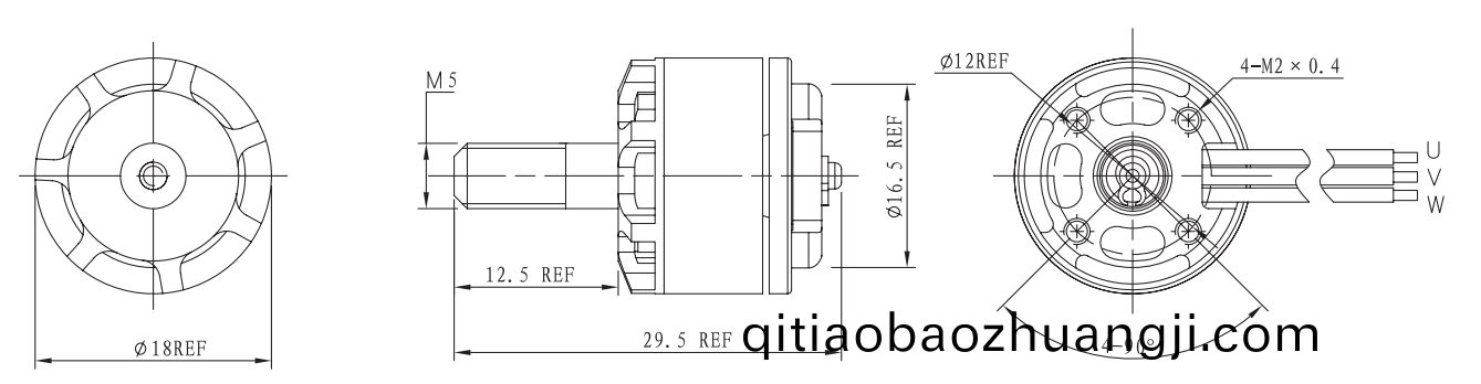 OT-EM1816無(wu)人機(ji)電(dian)機|雲(yun)檯(tai)電機|航糢(mo)電機|無(wu)刷電(dian)機(ji)-萬至達電(dian)機(ji)