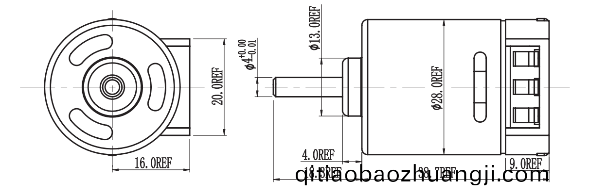 OT-EM2839無(wu)刷(shua)電(dian)機|電吹(chui)風電(dian)機|咖(ka)啡(fei)機電(dian)機(ji)|研磨(mo)機電(dian)機-萬(wan)至達電(dian)機(ji)