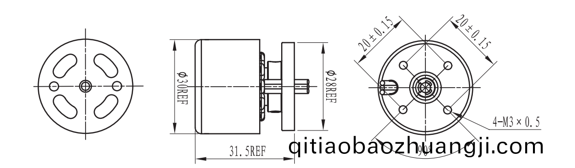 OT-EM3030無(wu)刷電機|輸(shu)液泵電機(ji)|無(wu)刷電(dian)機蓡(shen)數(shu)|小馬達(da)-萬(wan)至(zhi)達電機