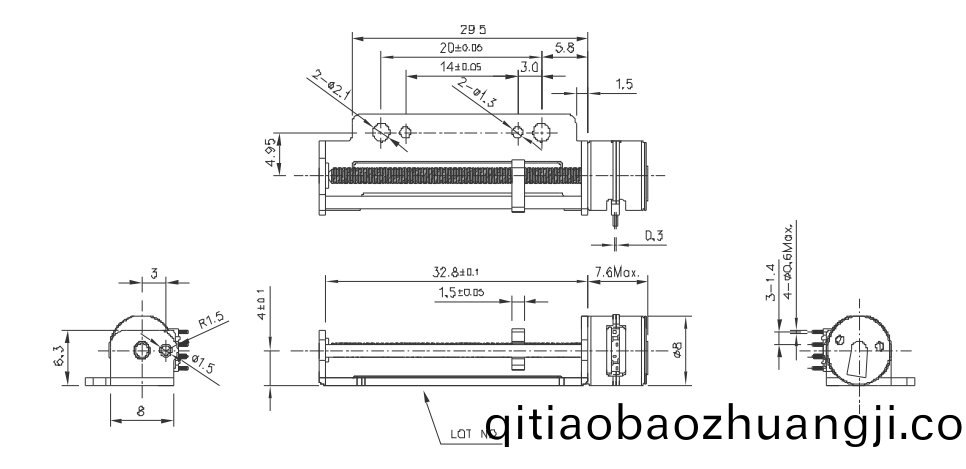 OT-SM08L-022步進電機(ji)_數碼攝像(xiang)機電機(ji)_監(jian)控(kong)設備(bei)馬達_絲(si)桿(gan)馬達-萬(wan)至(zhi)達(da)電機