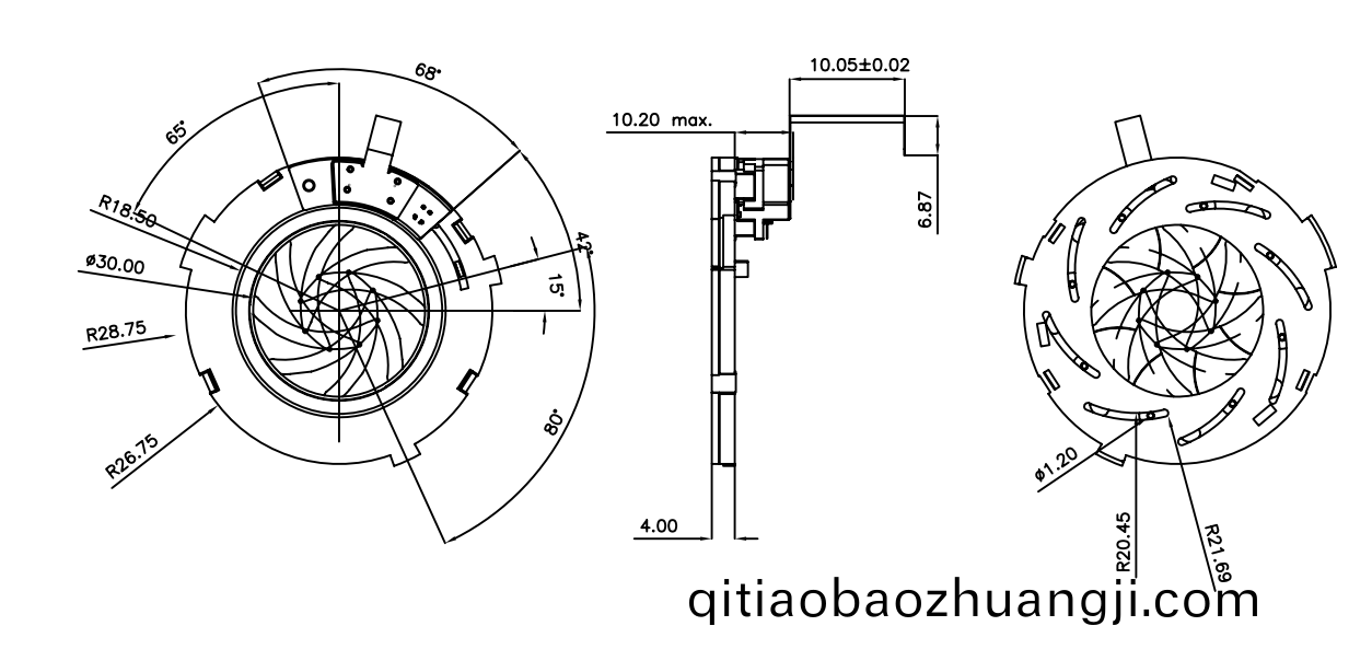 OT-IRIS30-002光(guang)圈(quan)馬(ma)達_光(guang)圈(quan)電機(ji)_鏡頭電(dian)機(ji)_PM型(xing)步(bu)進(jin)電(dian)機-萬至(zhi)達電機(ji)