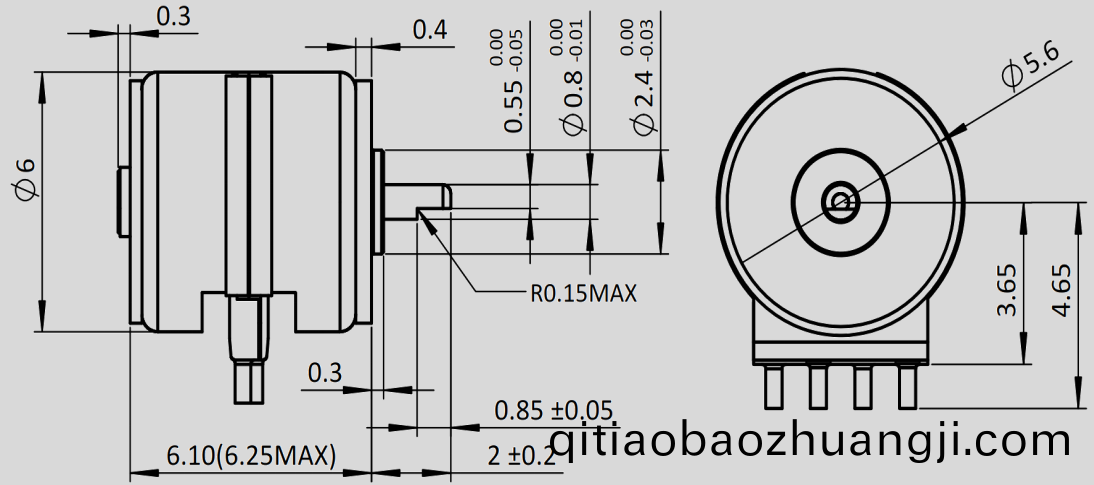 OT-SM06S步(bu)進(jin)電機_6mm光學(xue)變焦(jiao)鏡頭電(dian)機-萬至達電(dian)機(ji)