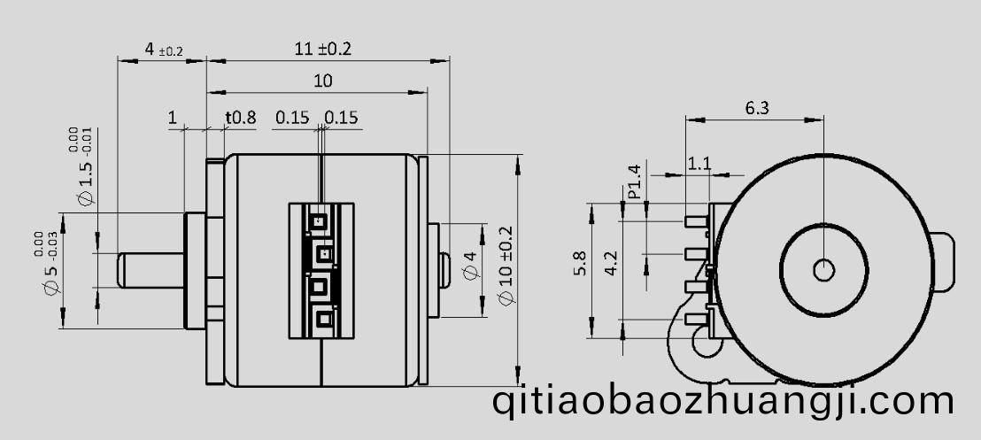 10mm微(wei)型(xing)步進(jin)電機(ji)_打印機(ji)電機(ji)_光(guang)學(xue)變(bian)焦鏡(jing)頭電(dian)機(ji)-萬至(zhi)達(da)電(dian)機